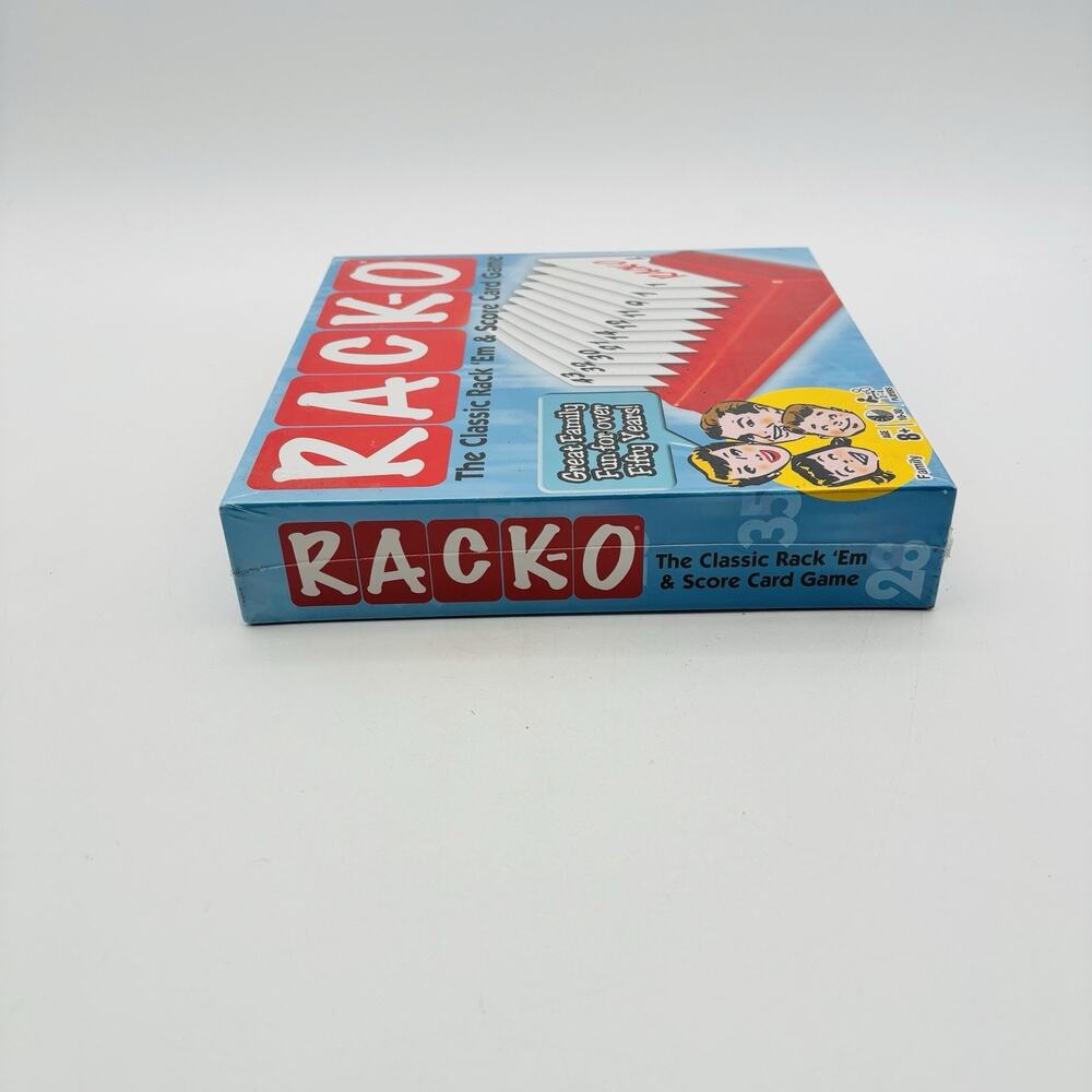 New Sealed - Rack-O Classic Game The Classic Rack 'Em & Score Card Game RACKO - Picture 6 of 8